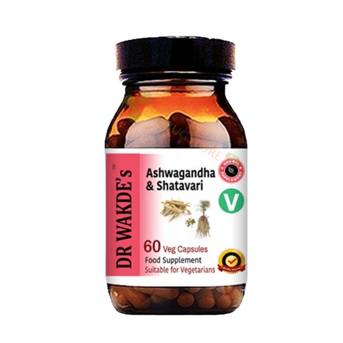 АШВАГАНДА / ШАТАВАРИ капсули 60 броя / DR WAKDE&#039;S ASHWAGANDHA &amp; SHATAVARI