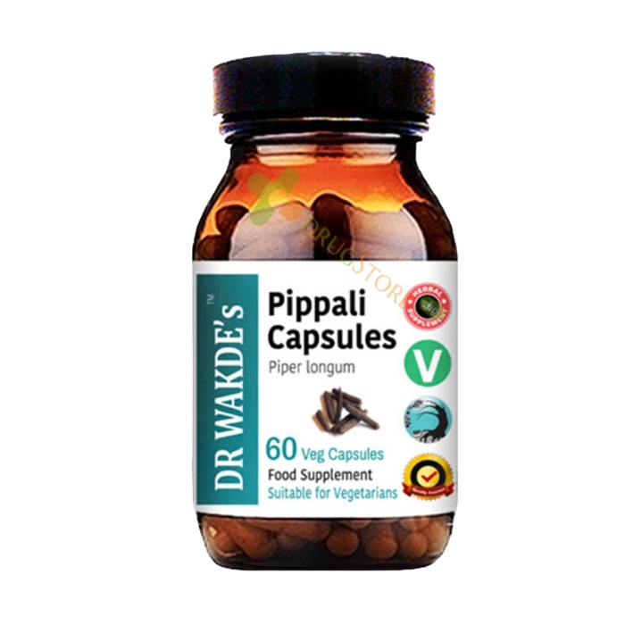 ПИПАЛИ / ДЪЛЪГ ПИПЕР 470 мг капсули 60 броя / DR WAKDE&#039;S PIPPALI (LONG PEPPER)