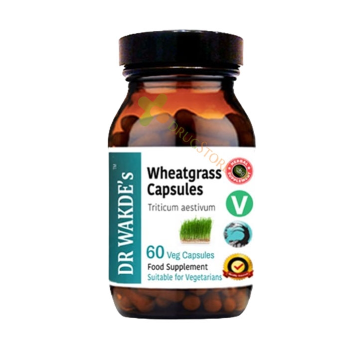 ЗИМНА ПШЕНИЦА 470 мг капсули 60 броя / DR WAKDE&#039;S WHEATGRASS