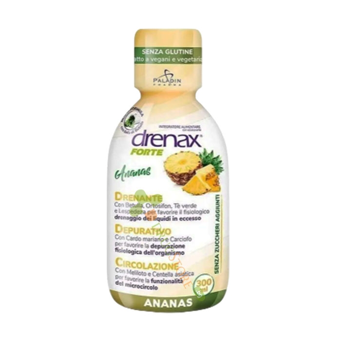 ДРЕНАКС ФОРТЕ АНАНАС ПРИ ЗАДЪРЖАНЕ НА ТЕЧНОСТИ 300 мл / PALADIN PHARMA DRENAX FORTE ANANAS
