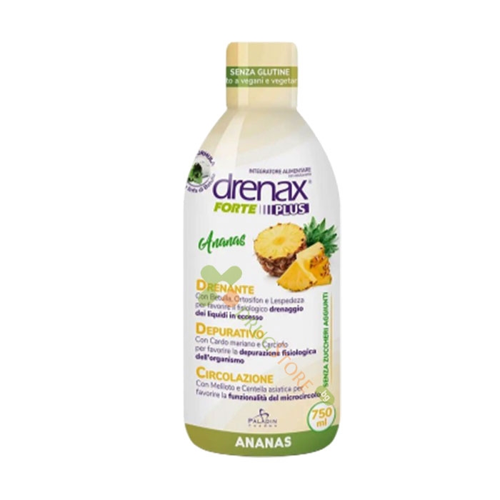 ДРЕНАКС ФОРТЕ ПЛЮС АНАНАС ПРИ ЗАДЪРЖАНЕ НА ТЕЧНОСТИ 750 мл / PALADIN PHARMA DRENAX FORTE PLUS ANANAS
