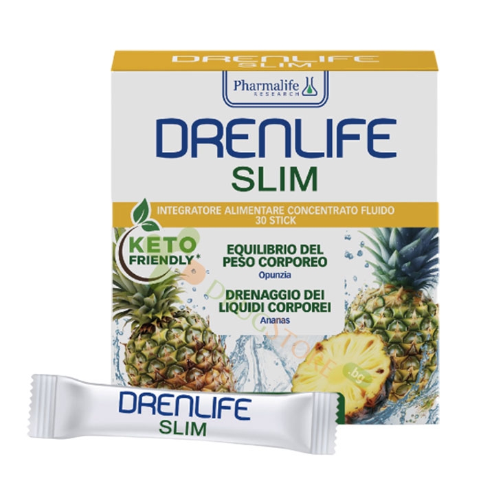 ДРЕНЛАЙФ СЛИМ саше 30 броя / PHARMALIFE DRENLIFE SLIM sachets