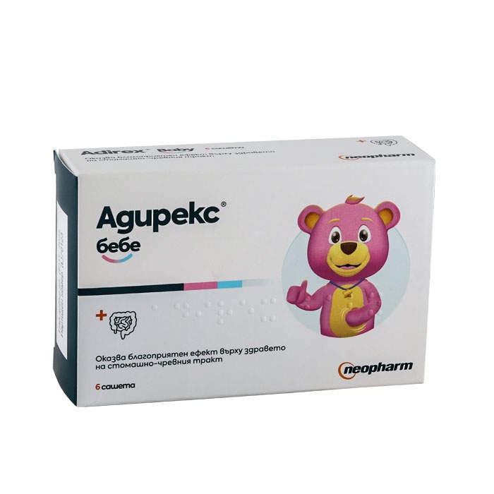 АДИРЕКС БЕБЕ саше 6 броя / ADIREX BABY