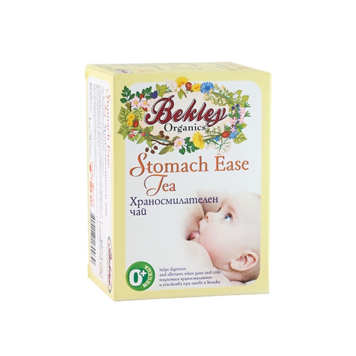 БЕКЛИ ОРГАНИКС ХРАНОСМИЛАТЕЛЕН ЧАЙ ФИЛТЪР 20 броя / BEKLEY ORGANICS STOMACH EASE TEA TEABAGS