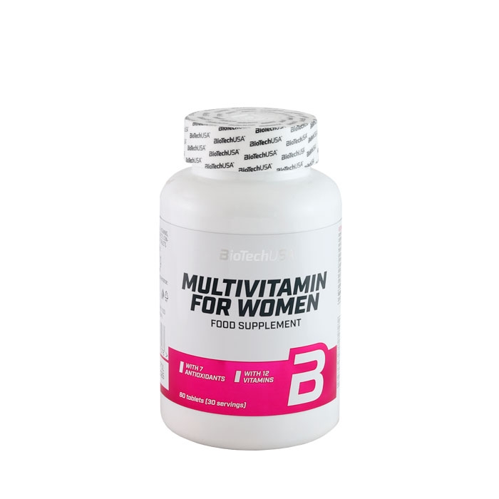 БИОТЕЧ УОМЪНС ПЕРФОРМАНС МУЛТИВИТАМИНИ ЗА ЖЕНИ таблетки 60 броя / BIOTECH USA WOMENS PERFORMANCE MULTIVITAMIN