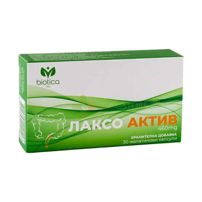 ЛАКСО АКТИВ капсули 30 броя / BIOTICA LAKSO ACTIV
