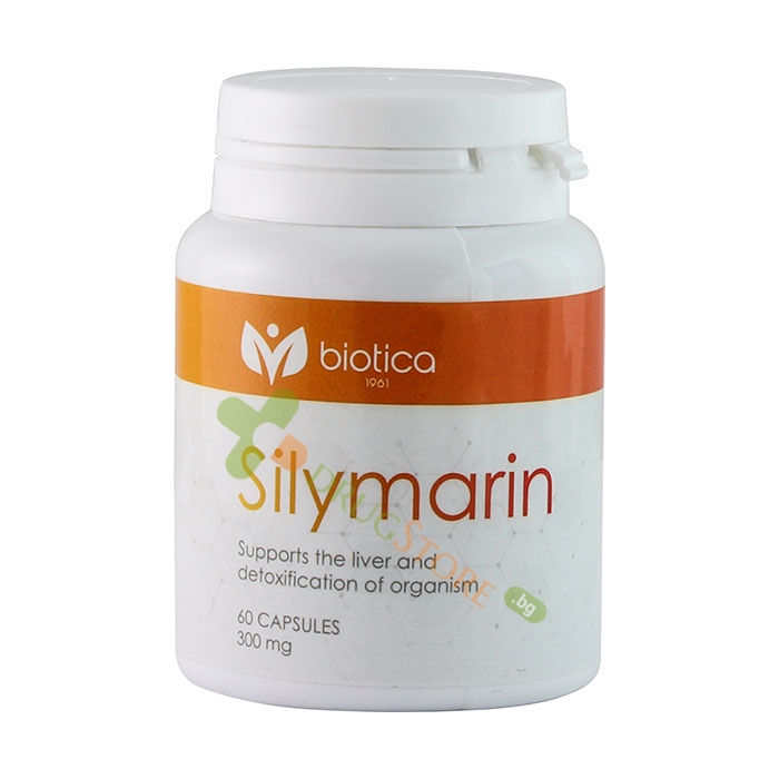 СИЛИМАРИН капсули 60 броя / BIOTICA SILYMARIN