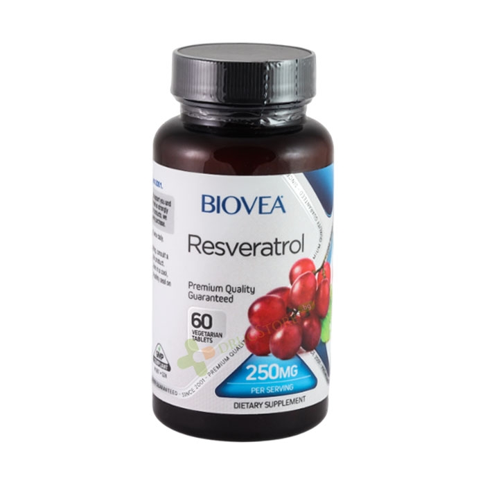 БИОВЕА РЕСВЕРАТРОЛ таблетки 250 мг 60 броя / BIOVEA RESVERATROL