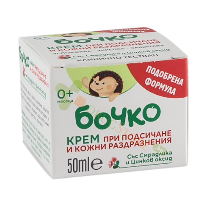 КРЕМ ПРОТИВ ПОДСИЧАНЕ БОЧКО 50 мл / BOCHKO BABY DIAPER RASH CREAM