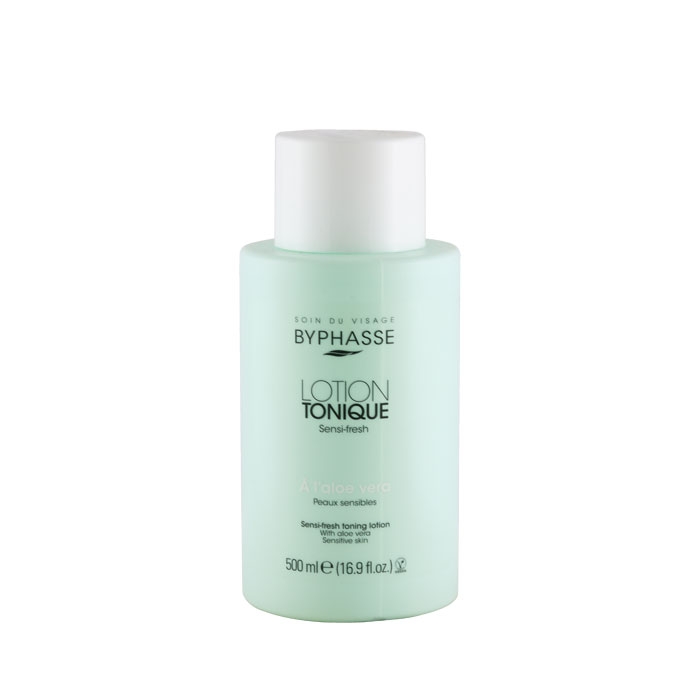 ТОНИК ЗА ЛИЦЕ С АЛОЕ ВЕРА ЗА ЧУВСТВИТЕЛНА КОЖА 500 мл / BYPHASSE FACE TONIC WITH ALOE VERA FOR SENSITIVE SKIN