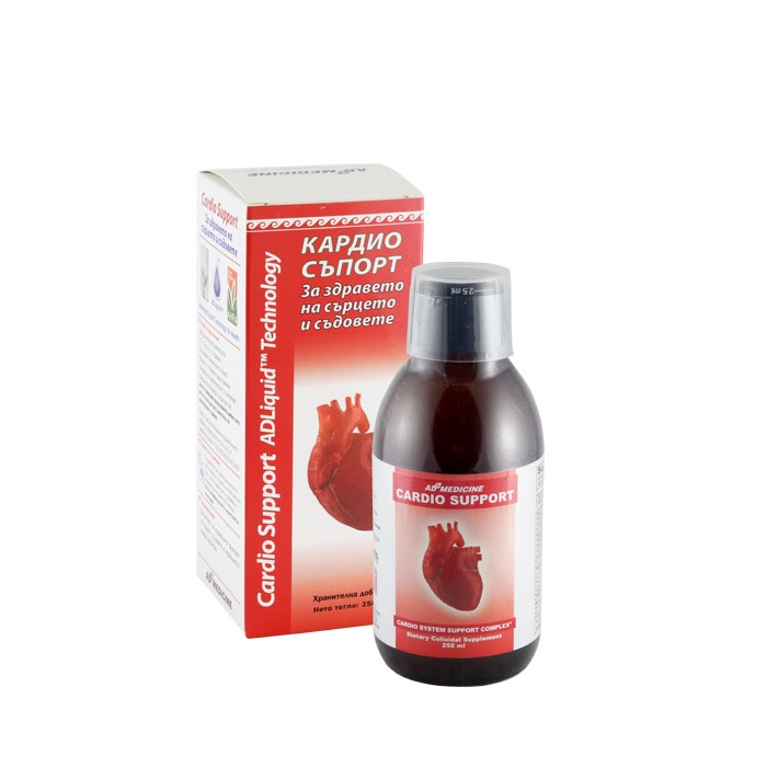 КАРДИО СЪПОРТ сироп 250 мл / AD LIQUID CARDIO SUPPORT