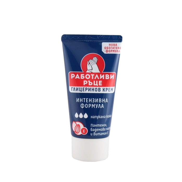 ЛАВЕНА КРЕМ РАБОТЛИВИ РЪЦЕ ЗА НАПУКАНА И СУХА КОЖА 50 мл / LAVENA CREAM FOR HARDWORKING HANDS FOR CRACKED AND DRY SKIN - INTENSIVE FORMULA