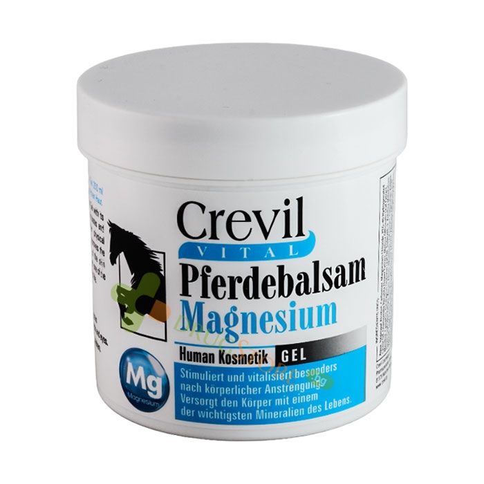 КРЕВИЛ ВИТАЛ КОНСКИ БАЛСАМ-ГЕЛ С МАГНЕЗИЙ + 12 БИЛКИ 250 мл / CREVIL VITAL HORSE BALM-GEL WITH MAGNESIUM + 12 HERBS