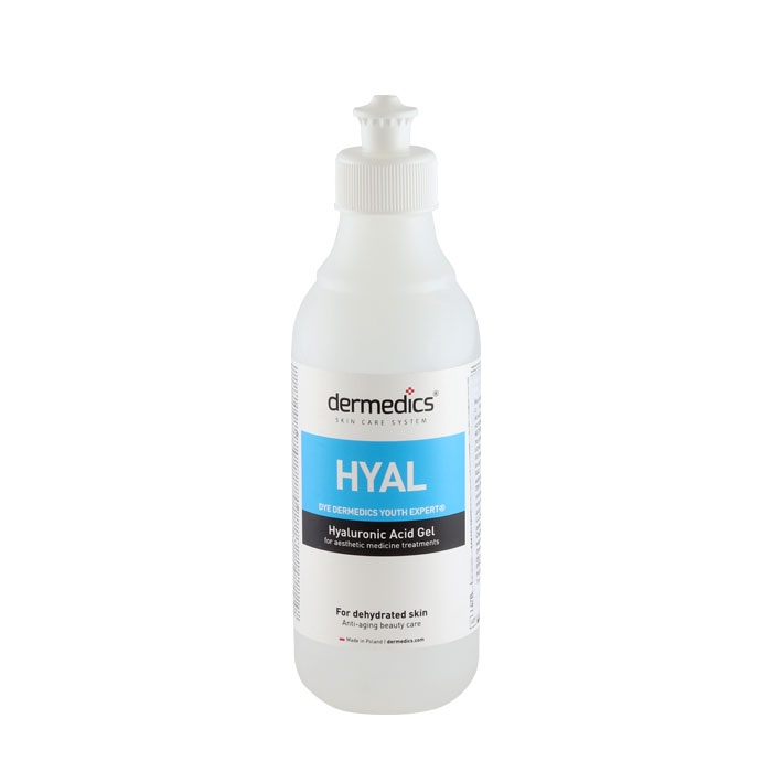 ДЕРМЕДИКС АНТИ - ЕЙДЖ ГЕЛ С ХИАЛУРОНОВА КИСЕЛИНА 250 мл / DERMEDICS HYAL / HYALURONIC ACID GEL FOR MESOTHERAPY