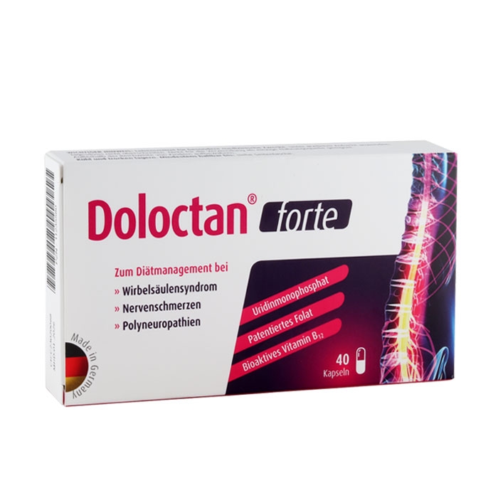 ДОЛОКТАН ФОРТЕ капсули 40 броя / ZEIN PHARMA DOLOCTAN FORTE
