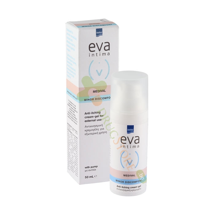 ЕВА ИНТИМА КРЕМ-ГЕЛ МЕДИВАЛ ЛЕК ДИСКОМФОРТ 50 мл / EVA INTIMA CREAM-GEL MEDIVAL MINOR DISCOMFORT