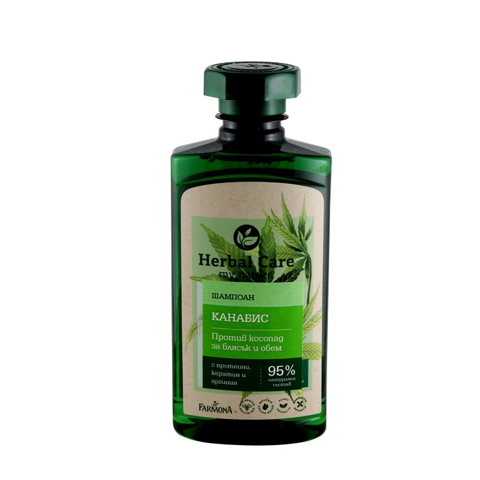 ФАРМОНА ХЕРБАЛ КЕЪР ФИТО ШАМПОАН КАНАБИС 330 мл / FARMONA HERBAL CARE HEMP REGENERATING SHAMPOO