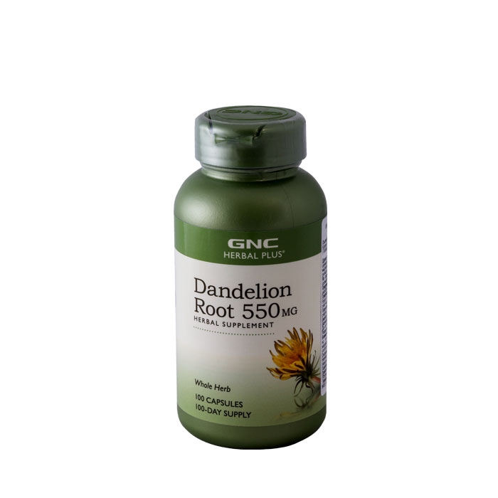 ГЛУХАРЧЕ капсули 550 мг. 100 броя / GNC DANDELION ROOT