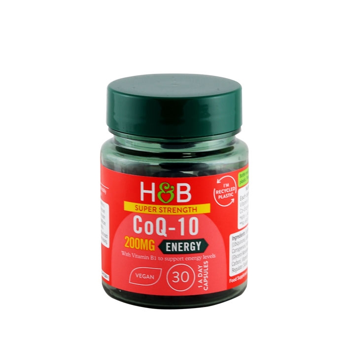 КОЕНЗИМ Q10 капсули 200 мг 30 броя / HOLLAND BARRETT COENZYME Q10