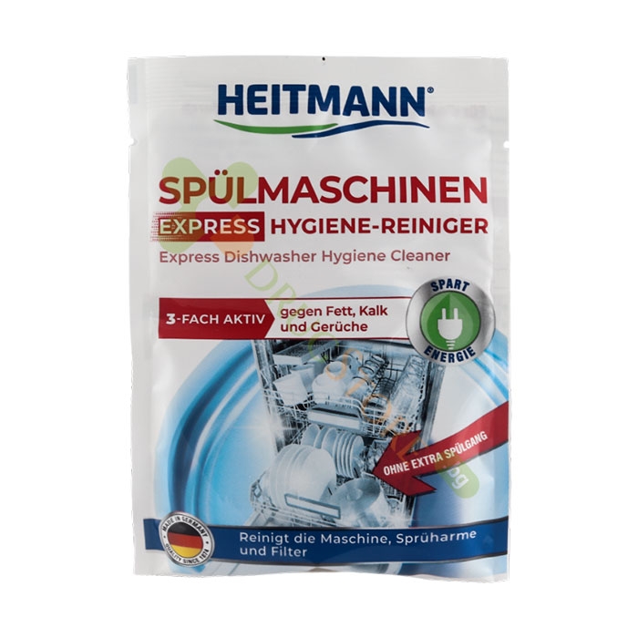 ХАЙТМАН ПРЕПАРАТ ЗА ЕКСПРЕСНО ПОЧИСТВАНЕ НА СЪДОМИЯЛНИ МАШИНИ 30 г / BRAUNS HEITMANN EXPRESS DISHWASHER HYGIENE CLEANER