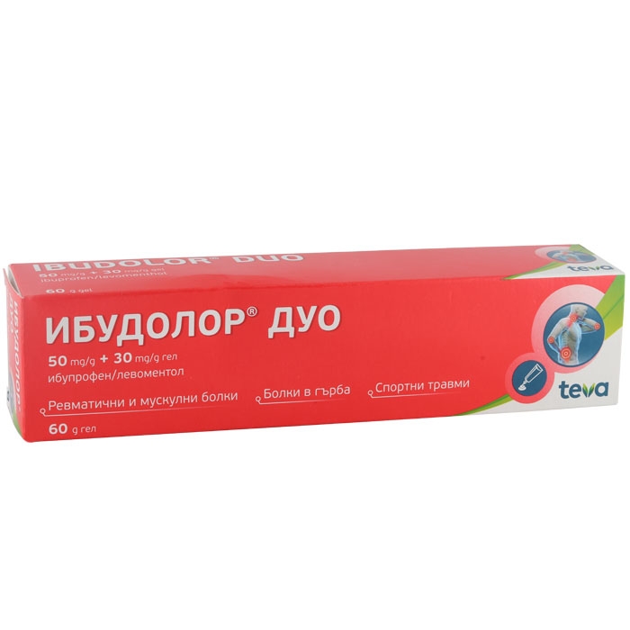 ИБУДОЛОР ДУО гел 60 г / IBUDOLOR DUO gel 60 g