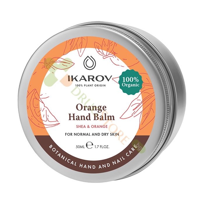 ИКАРОВ БАЛСАМ ЗА РЪЦЕ ПОРТОКАЛ 50 мл / IKAROV ORANGE HAND BALM FOR NORMAL &amp; DRY SKIN