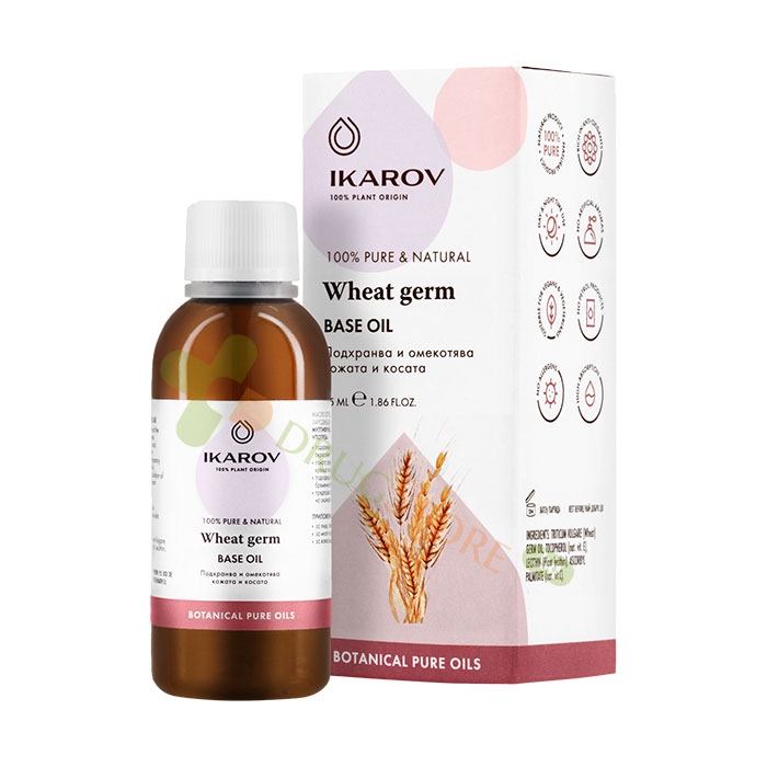 ИКАРОВ МАСЛО ОТ ПШЕНИЧЕН ЗАРОДИШ 55 мл / IKAROV WHEAT GERM OIL