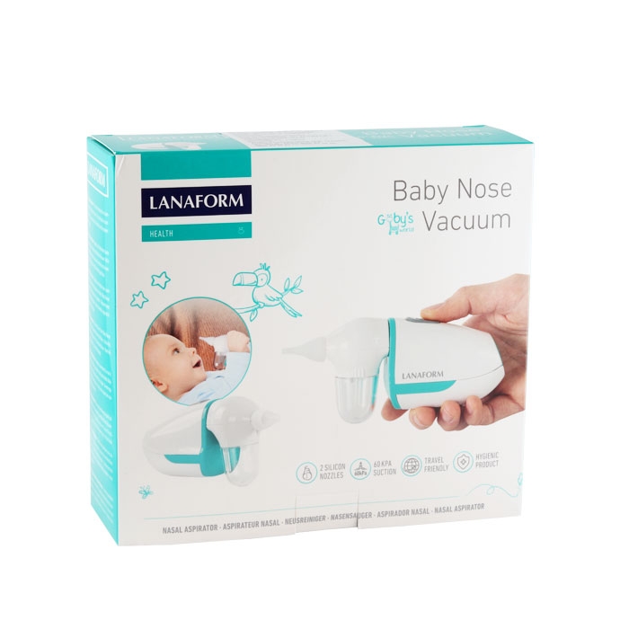 АСПИРАТОР ЗА НОС ЗА БЕБЕТА / LANAFORM BABY NOSE VACUUM NASAL ASPIRATOR