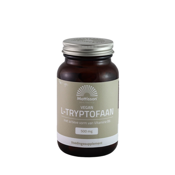 МАТИСЪН L-ТРИПТОФАН капсули 500 мг 60 броя / MATTISSON HEALTHSTYLE L-TRYPTOPHAN