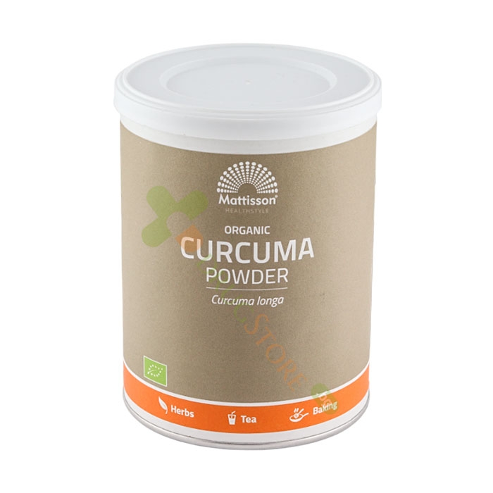 МАТИСЪН КУРКУМА БИО прах 125 г / MATTISSON HEALTHSTYLE CURCUMA BIO powder