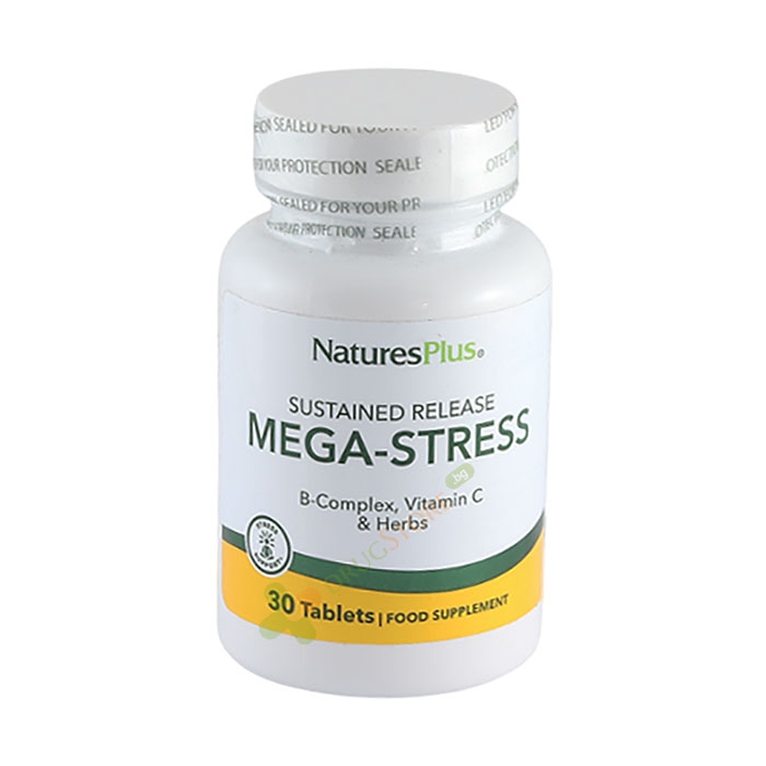 НЕЙЧЪРС ПЛЮС МЕГА СТРЕС КОМПЛЕКС таблетки 30 броя / NATURES PLUS MEGA - STRESS COMPLEX