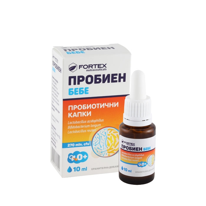 ПРОБИЕН БЕБЕ капки 10 мл / FORTEX PROBIEN BABY DROPS