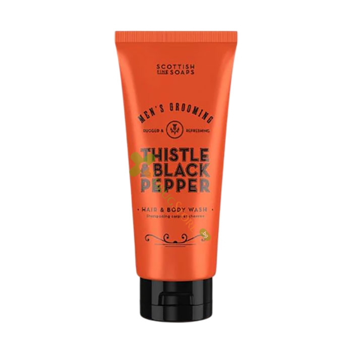 МЪЖКИ ДУШ ГЕЛ С БЯЛ ТРЪН И ЧЕРЕН ПИПЕР 200 мл / SCOTTISH FINE THISTLE &amp; BLACK PEPPER BODY WASH