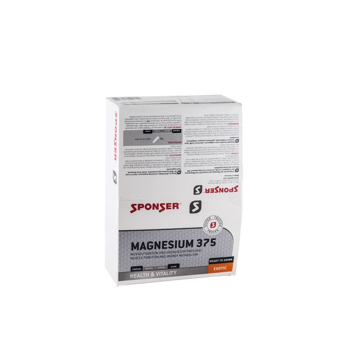 МАГНЕЗИЙ 375 шотове25 мл 30 броя / SPONSER MAGNESIUM 375