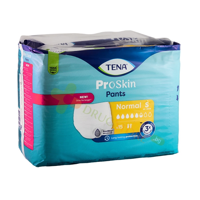 ФИКСИРАЩИ ГАЩИ размер S 15 броя / TENA PANTS NORMAL SIZE S