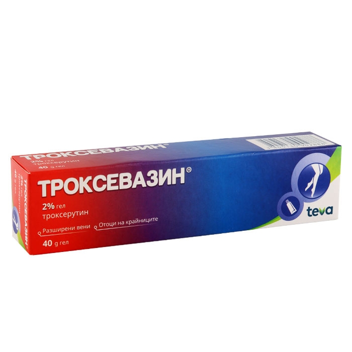 ТРОКСЕВАЗИН ГЕЛ 40 г / TROXEVASIN GEL