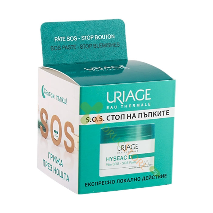 УРИАЖ HYSEAC S.O.S. ПАСТА ЗА ЛОКАЛНА ГРИЖА СРЕЩУ НЕСЪВЪРШЕНСТВА 15 г / URIAGE HYSEAC S.O.S. PASTE