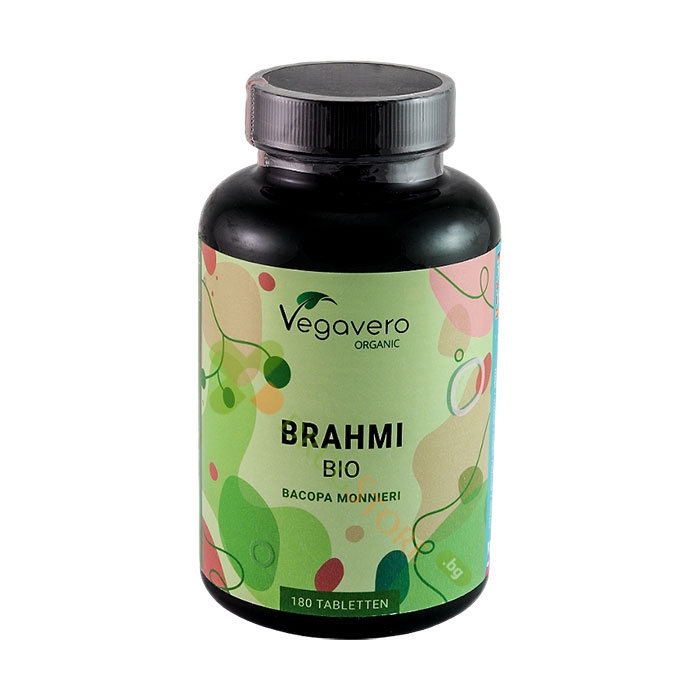 ВЕГАВЕРО БРАХМИ БИО (БАКОПА МОНИЕРИ) таблетки 180 броя / VEGAVERO BRAHMI BIO/BACOPA MONIERI