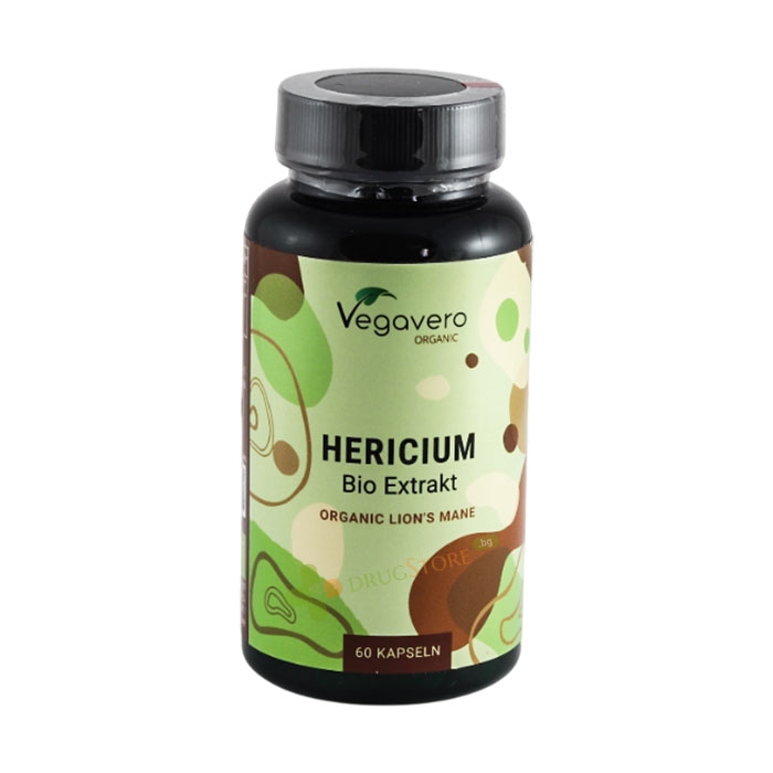 ВЕГАВЕРО ЛЪВСКА ГРИВА БИО ЕКСТРАКТ ВЕГАВЕРО капсули 60 броя / VEGAVERO HERICIUM BIO EXTRACT