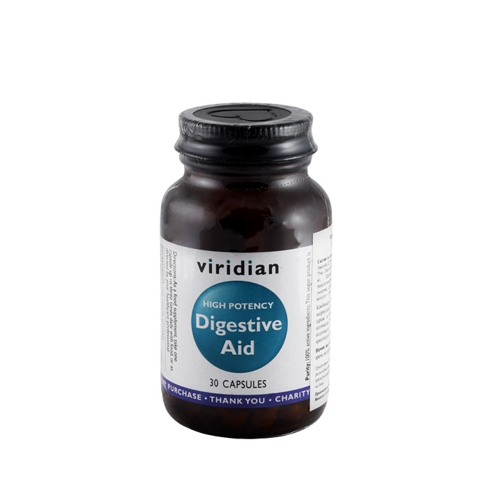 ХРАНОСМИЛАТЕЛНИ ЕНЗИМИ капсули 30 броя / VIRIDIAN DIGESTIVE AID