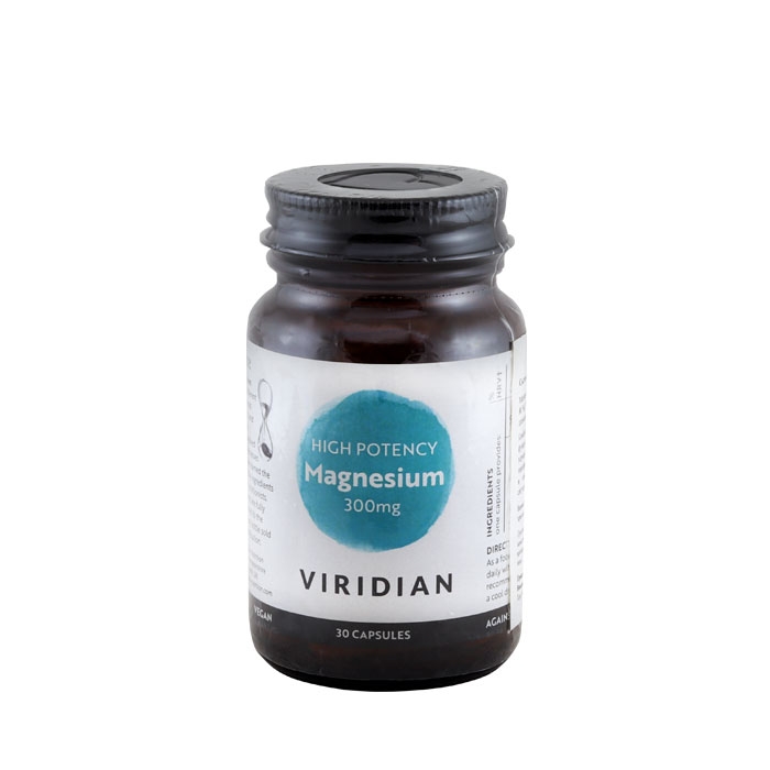 МАГНЕЗИЙ капсули 300 мг. 30 броя / VIRIDIAN MAGNESIUM