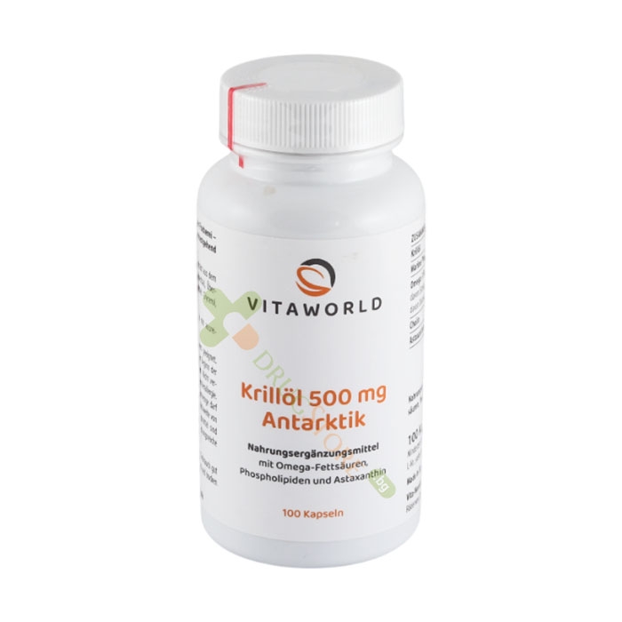АНТАРКТИЧЕСКИ КРИЛ капсули 100 броя / VITAWORLS KRILL OIL ANTARCTIC