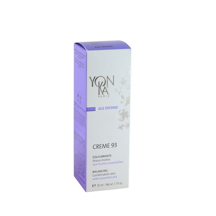 БАЛАНСИРАЩ КРЕМ ЗА КОМБИНИРАНА КОЖА С ЕТЕРИЧНИ МАСЛА 50 мл. / YON KA PARIS AGE DEFENSE CREME 93 BALACING FOR COMBINATION SKIN