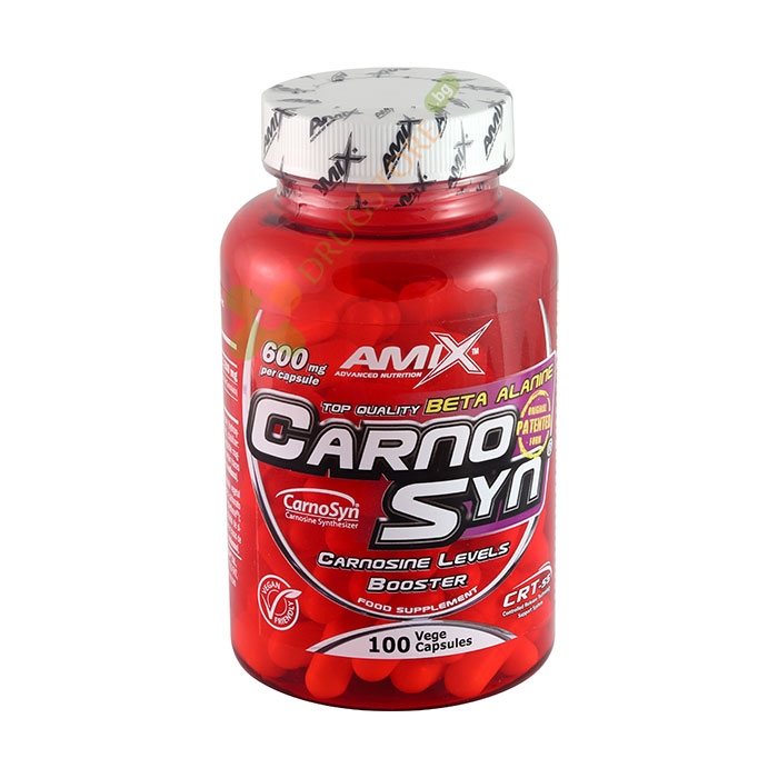 АМИКС КАРНОЗИН / БЕТА-АЛАНИН капсули 600 мг 100 броя / AMIX CARNOSYN / BETA-ALANINE