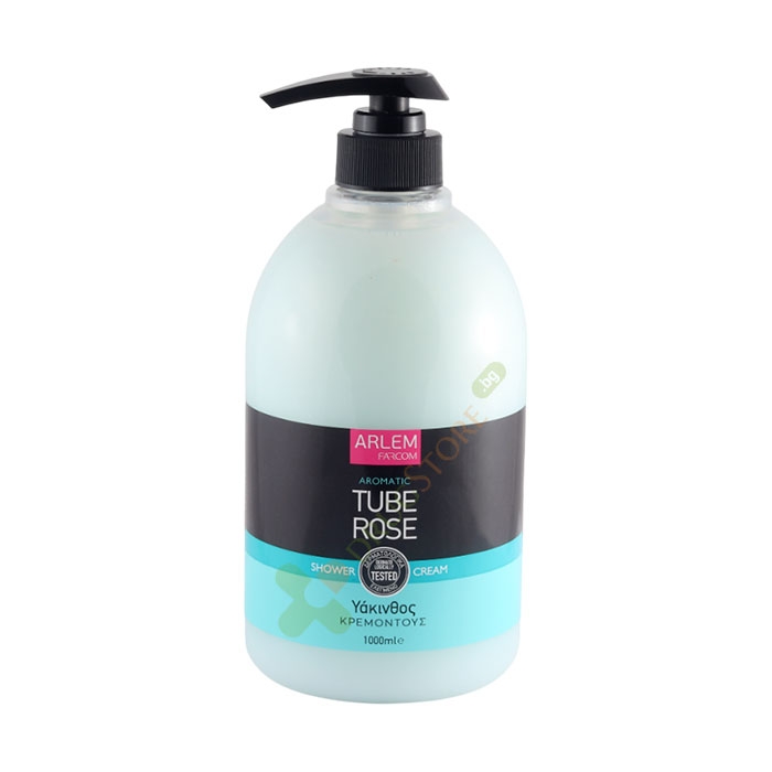 АРЛЕМ ДУШ КРЕМ С ТУБЕРОЗА 1 л / ARLEM AROMATIC SHOWER CREAM WITH TUBEROSE