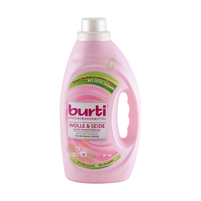 ПЕРИЛЕН ПРЕПАРАТ ЗА ВЪЛНА И КОПРИНА 1.45 л / BURNUSCARE WOLLE &amp; SEIDE DETERGENT FOR WOOL AND SILK