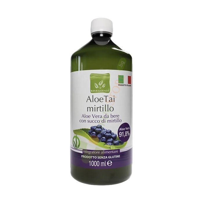 СОК ОТ АЛОЕ ВЕРА И ЧЕРНА БОРОВИНКА 1 л / BENESSENCE ALOE VERA &amp; BLACKBERRY JUICE