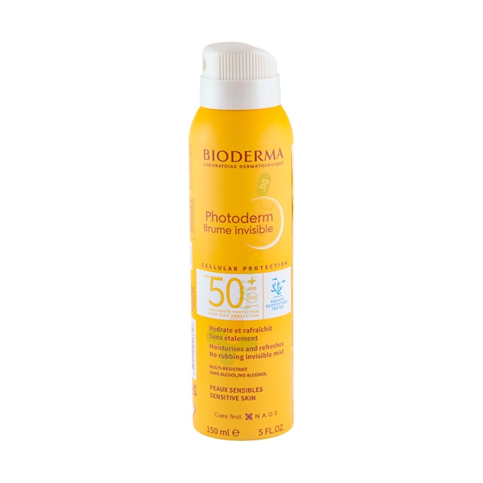 БИОДЕРМА ФОТОДЕРМ MAX СЛЪНЦЕЗАЩИТЕН ПРОЗРАЧЕН СПРЕЙ SPF50+ 150 мл / BIODERMA PHOTODERM MAX INVISIBLE SPRAY
