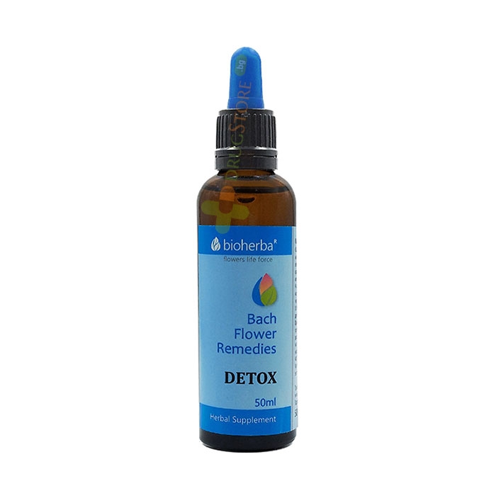 БИОХЕРБА КАПКИ НА ДОКТОР БАХ ЗА ДЕТОКС 50 мл / BIOHERBA BACH FLOWER REMEDIES DETOX