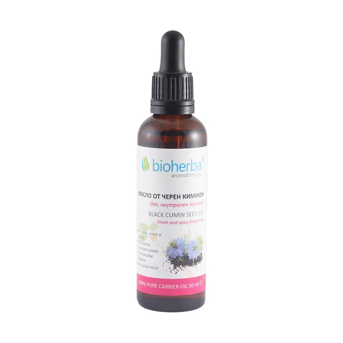 МАСЛО ОТ ЧЕРЕН КИМИОН БИОХЕРБА 50 мл / BIOHERBA NIGELLA SATIVA BLACK SEED OIL